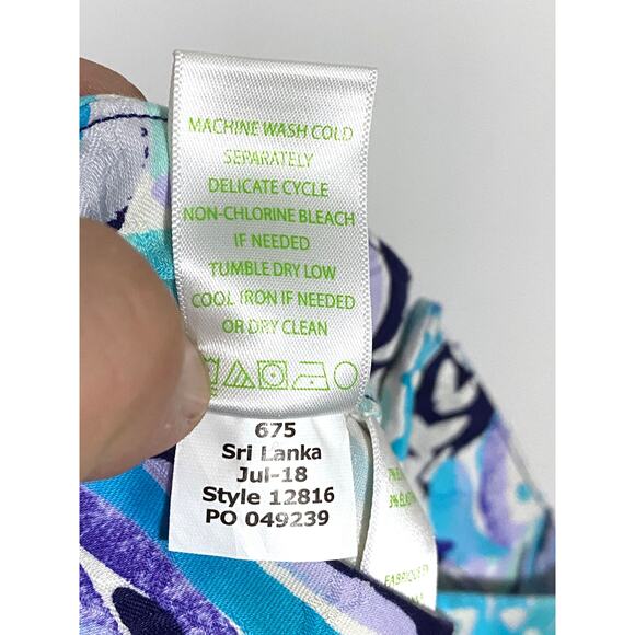 Lilly Pulitzer Pineapple Kelly Skinny Alotta Colada Ankle Pants 0 Preppy Beachy - Picture 9 of 9